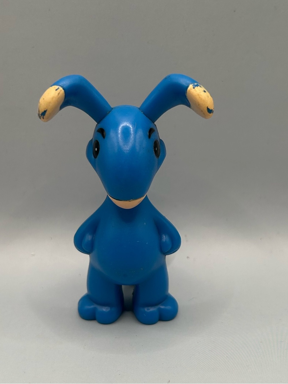 Neopets Blue  Blumaroo Action Figure Burger King 2008 PVC Vintage